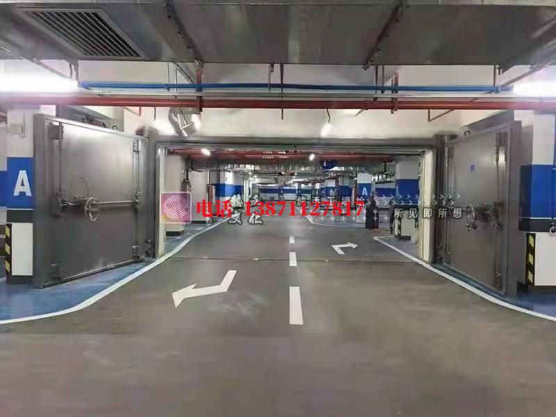 铝合金门扣板图片密闭防护门